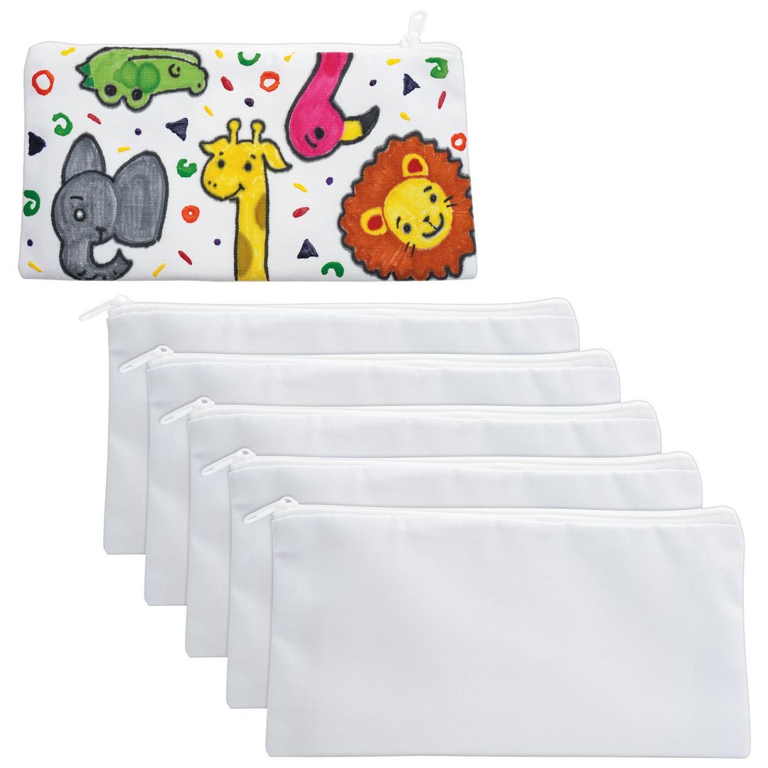 Pennfodral canvas 23x12cm 12/fp | Skola och förskola - Pennor och tillbehör - Tillbehör till pennor | Kontorsexperten