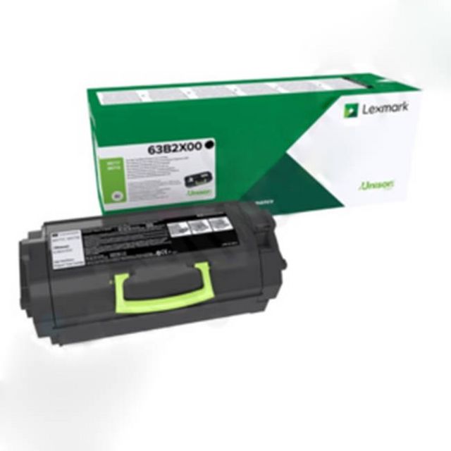 LEXMARK Toner 63B2X00 Svart | Toner och bläck - Tonerkassetter - Toner Lexmark | Kontorsexperten