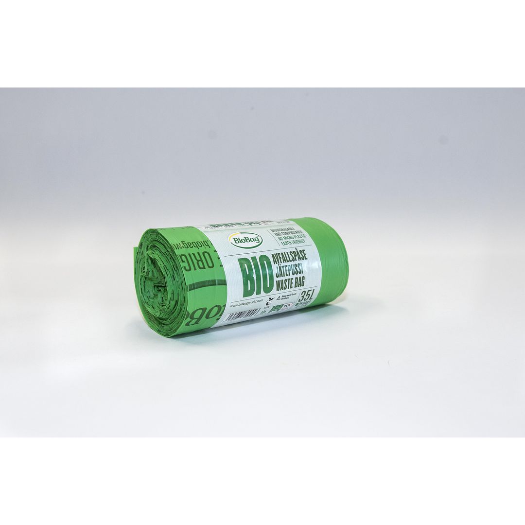 BIOBAG Säck Extrastark 35L 25/rl | Städ och hygien - Påsar och säckar - Matavfallspåsar | Kontorsexperten