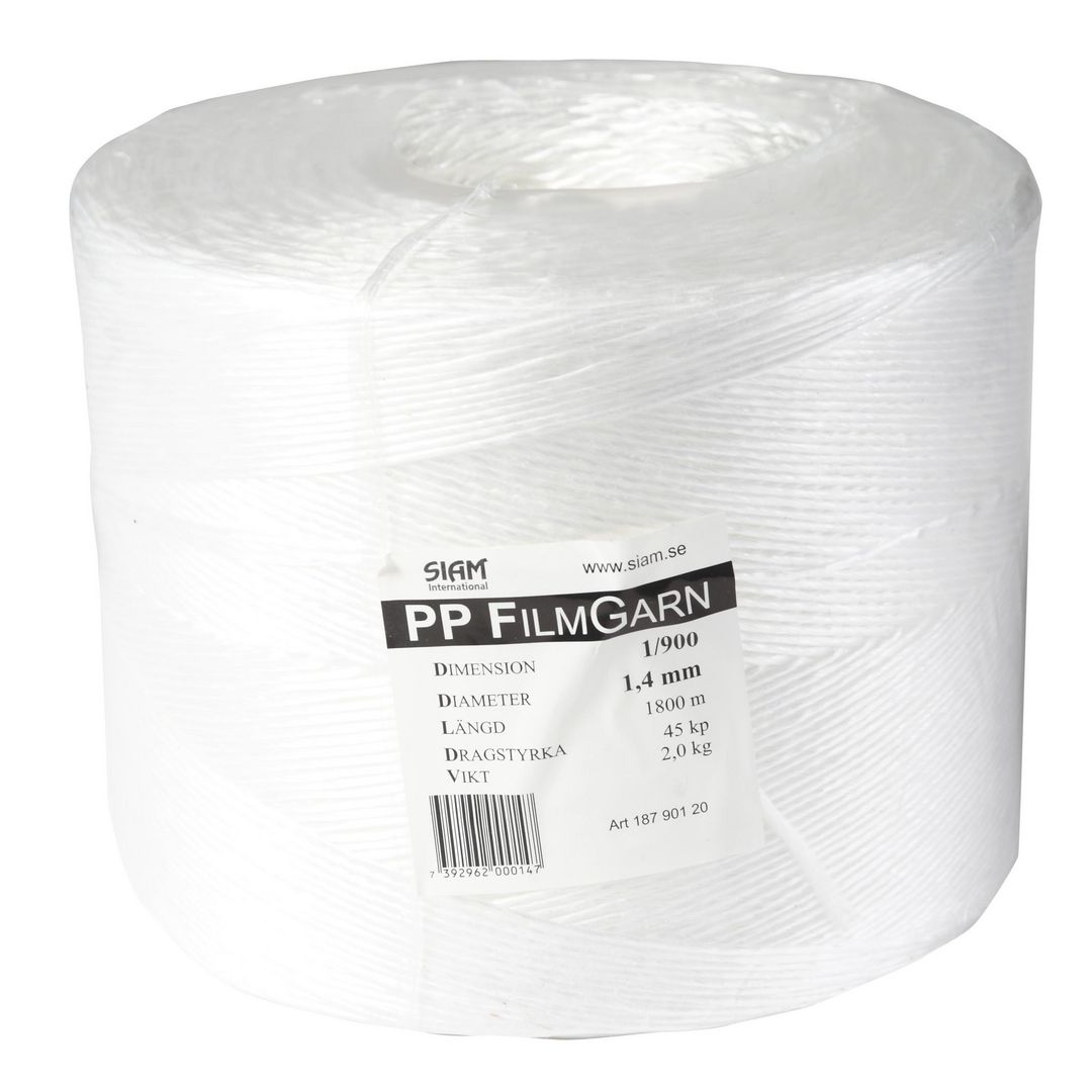 Bindgarn PP 1-tråd/950 2kg/st, 1800m | Emballage och lagerutrustning - Bindgarn gummiband och stift - Bindgarn | Kontorsexperten