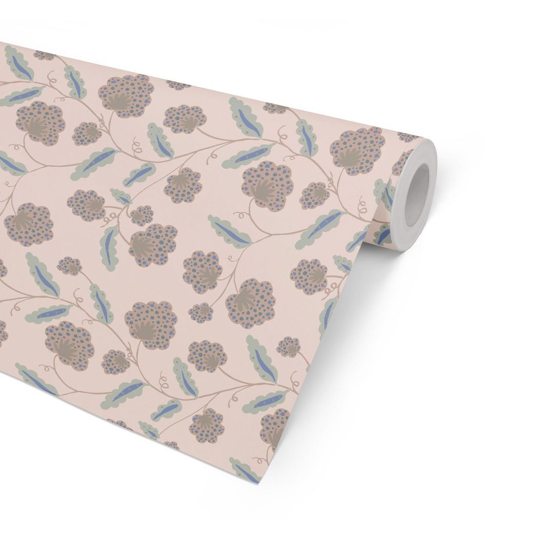 HEDLUNDS OF SWEDEN Presentpapper 57cmx154m Flowerleaf | Emballage och lagerutrustning - Presentinslagning - Presentpapper och Julpapper | Kontorsexperten