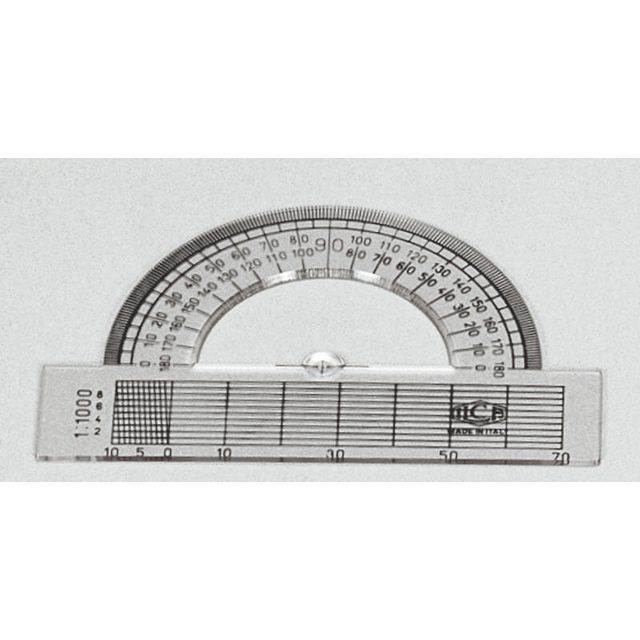 ARDA Gradskiva bas 9,5cm | Skola och förskola - Pennor och tillbehör - Linjaler och gradskivor | Kontorsexperten