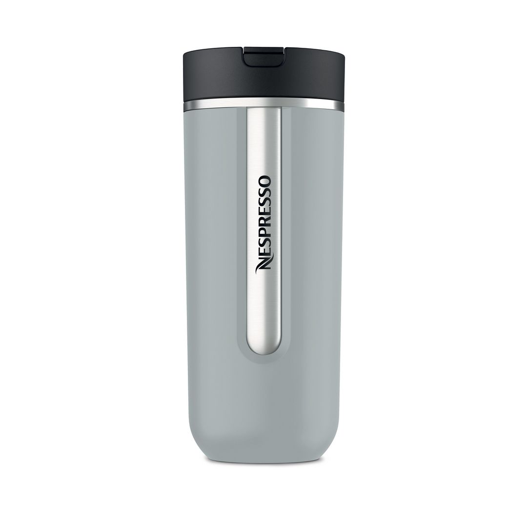 NESPRESSO Termosmugg Travel L Smokey blue 540ml | Kök och servering - Glas porslin och bestick - Koppar och glas | Kontorsexperten