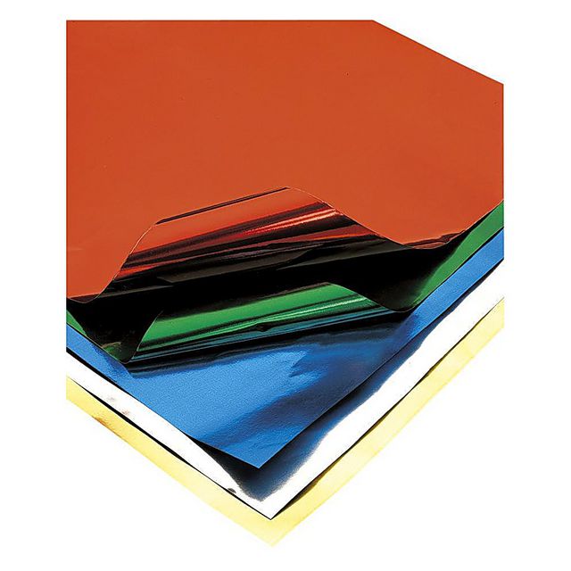 Metallkartong 3x5 färger | Skola och förskola - Hobbypapper - Metall | Kontorsexperten