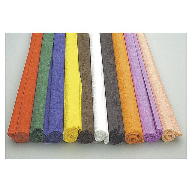 Kräppapper gul | Skola och förskola - Hobbypapper - Kräppapper | Kontorsexperten