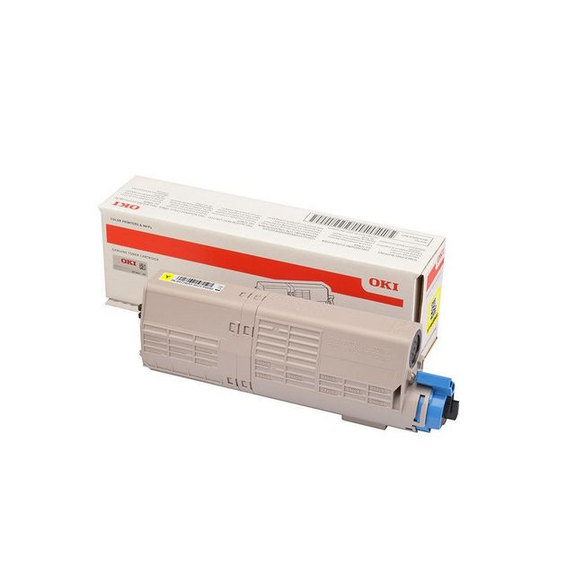 OKI Toner 46490401 Gul | Toner och bläck - Tonerkassetter - Toner OKI | Kontorsexperten