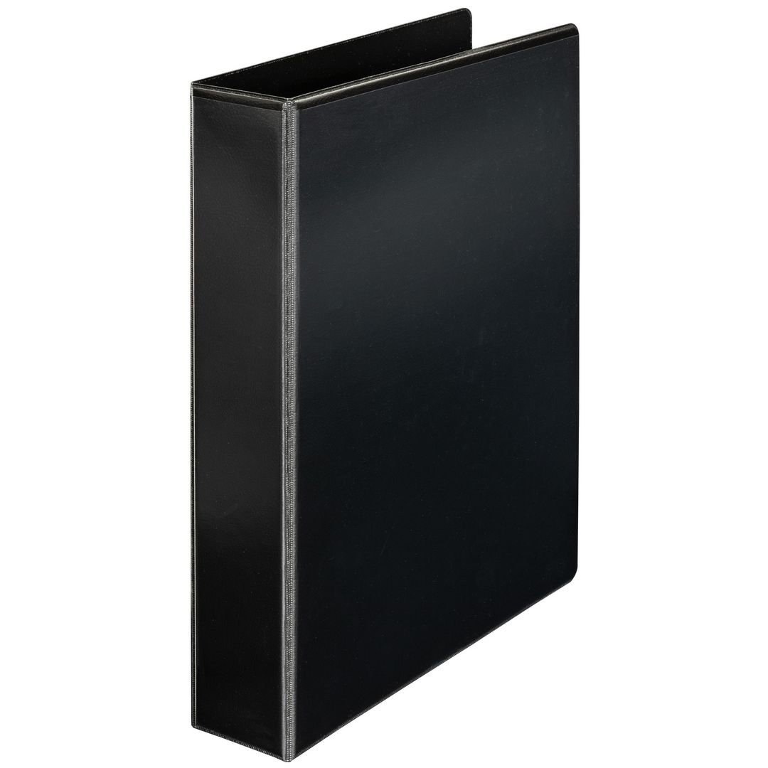 ESSELTE Ringpärm A4 D-ring: 45mm PP med ficka svart | Kontorsmaterial - Pärmar och register - Ringpärmar | Kontorsexperten