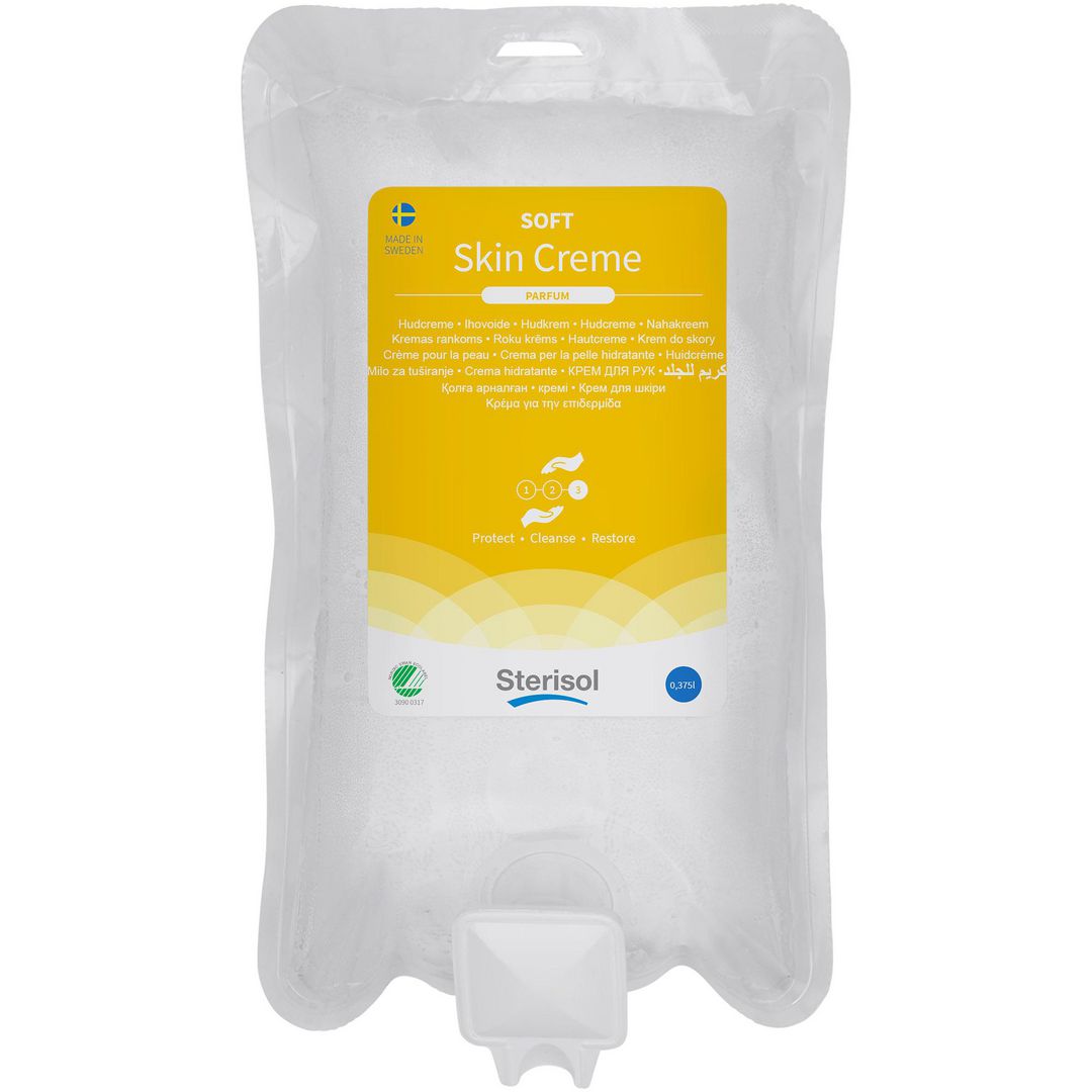 STERISOL Hudcreme Soft Skin Creme parfymerad 375ml | Städ och hygien - Tvål och hygien - Hand- och hudcremer | Kontorsexperten