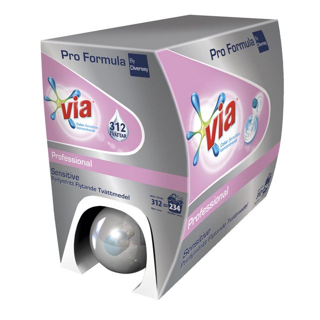 VIA Tvättmedel Pro Formula Color 7,5L | Städ och hygien - Tvättmedel och klädvård - Tvättmedel | Kontorsexperten