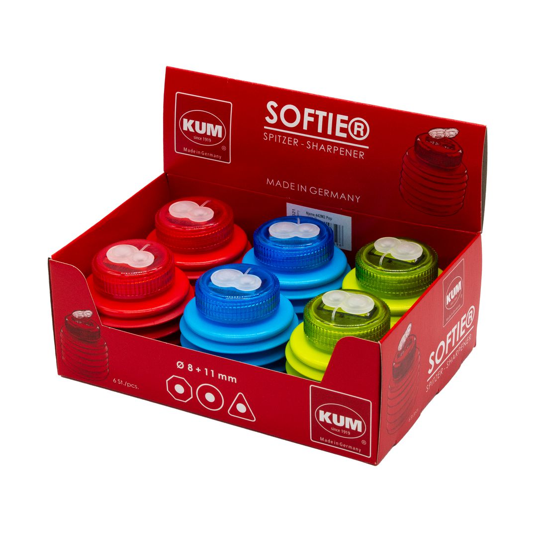 KUM Pennvässare dubbel med behållare | Skola och förskola - Pennor och tillbehör - Pennvässare | Kontorsexperten