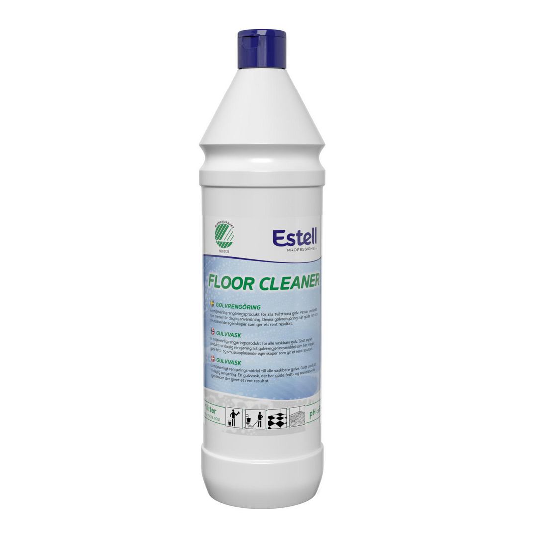 ESTELL Golvrent 1l | Städ och hygien - Golvunderhåll - Golvrengöring | Kontorsexperten