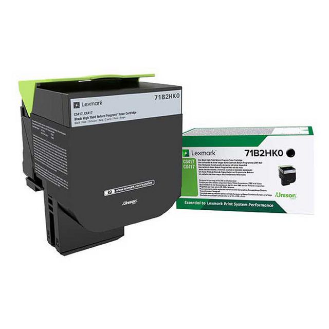 LEXMARK Toner 71B2HK0 Svart | Toner och bläck - Tonerkassetter - Toner Lexmark | Kontorsexperten
