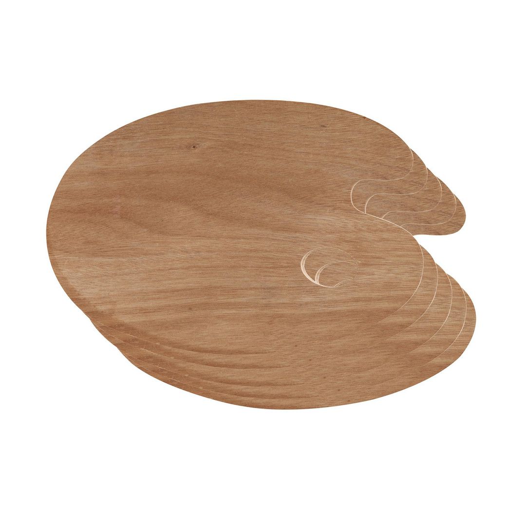 Palett 5/FP Trä 5/fp | Skola och förskola - Målarfärg och tillbehör - Paletter | Kontorsexperten