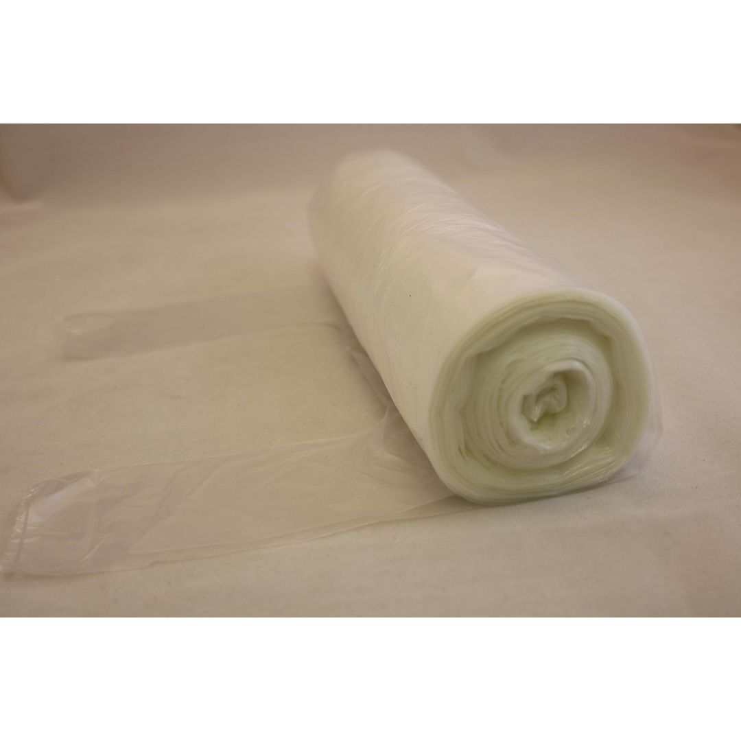 Papperskorgspåse knyt 30L 17my transparent 100/rl | Städ och hygien - Påsar och säckar - Papperskorgspåsar | Kontorsexperten