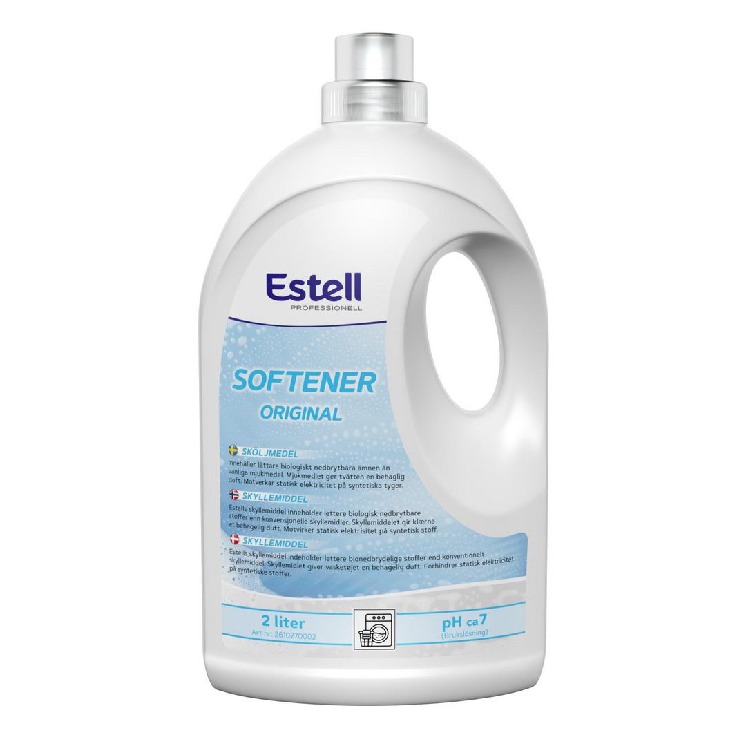ESTELL Sköljmedel Original 2L | Städ och hygien - Tvättmedel och klädvård - Sköljmedel | Kontorsexperten