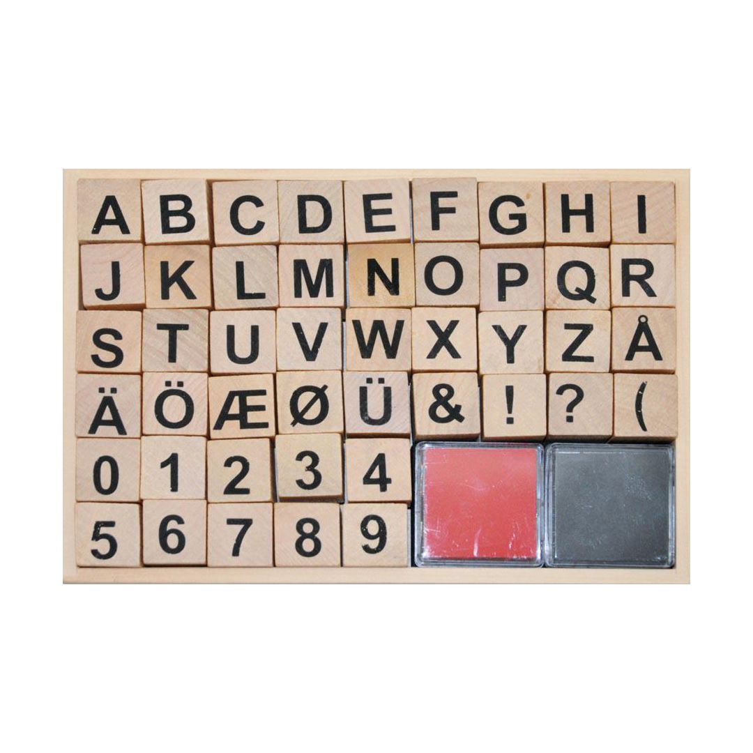 PLAYBOX Trästämplar 46/fp | Skola och förskola - Bild och form - Stämpelsatser | Kontorsexperten
