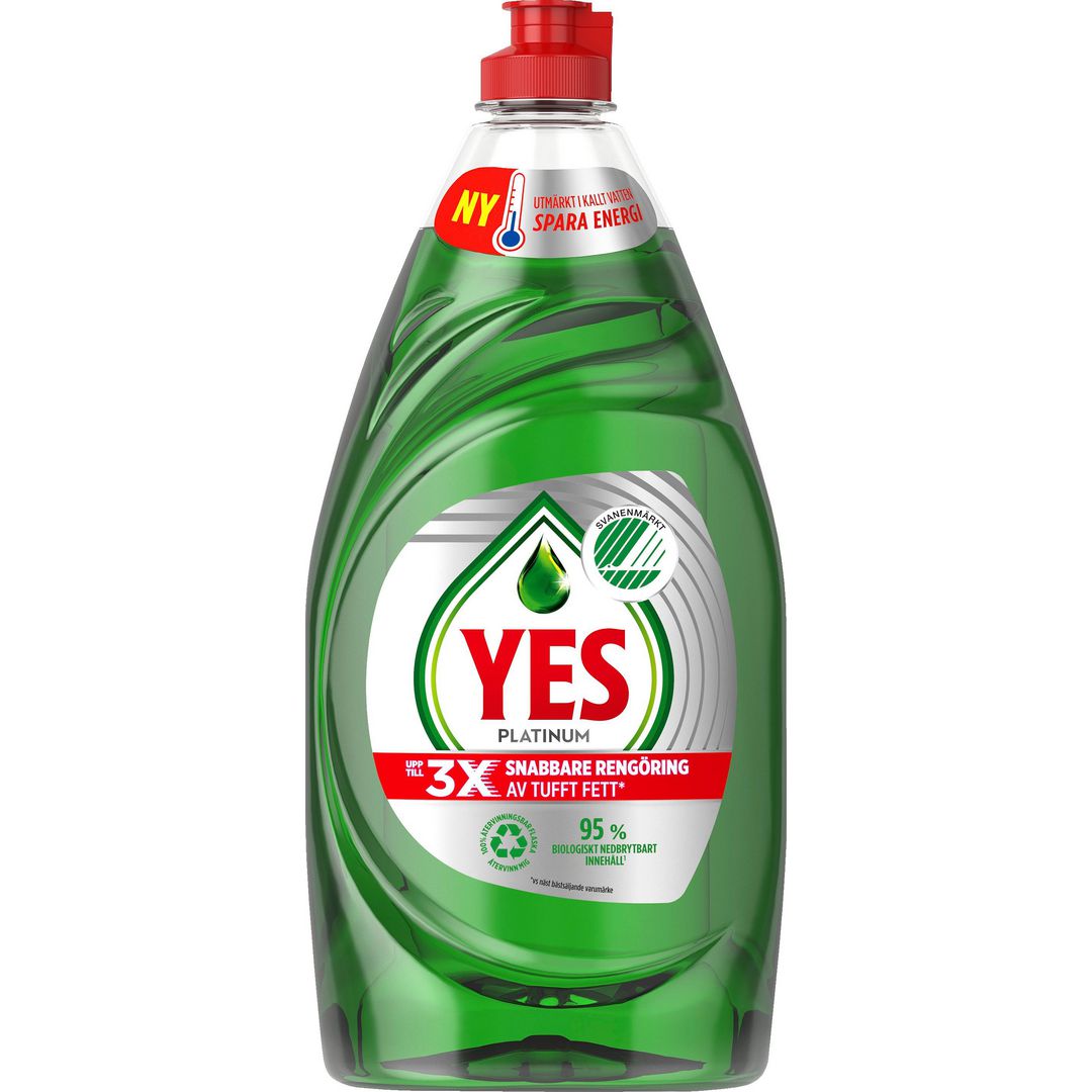 YES Handdiskmedel Platinum Orginal 800ml | Städ och hygien - Diskrengöring - Handdiskmedel | Kontorsexperten