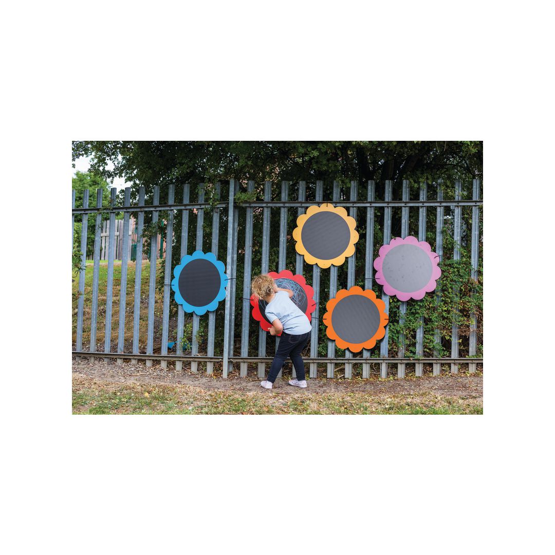 Blomformade griffeltavlor 5/fp | Skola och förskola - Konstnärsprodukter - Stafflier | Kontorsexperten