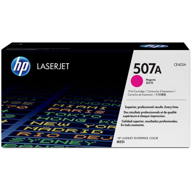 HP Toner CE403A 507A 6K Magenta | Toner och bläck - Tonerkassetter - Toner HP | Kontorsexperten