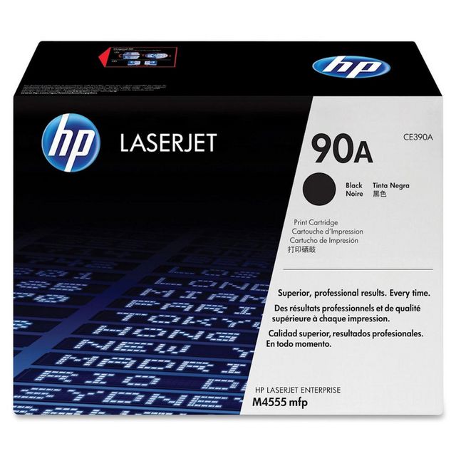 HP Toner CE390A 90A 10K Svart | Toner och bläck - Tonerkassetter - Toner HP | Kontorsexperten
