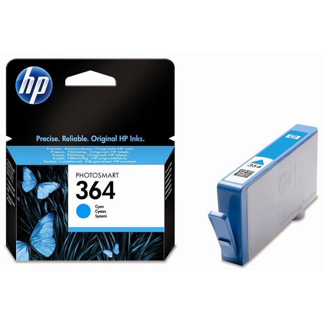 HP Bläckpatron CB318EE 364 Cyan | Toner och bläck - Bläckpatroner - Bläckpatroner HP | Kontorsexperten