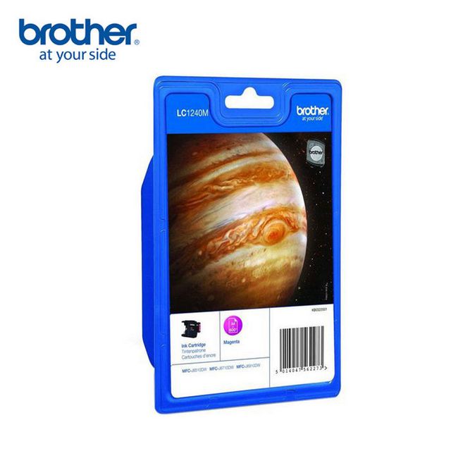 BROTHER Bläckpatron, LC1240 M, LC-1240M, Innobella™, magenta, singelförpackning | Toner och bläck - Bläckpatroner - Bläckpatroner Brother | Kontorsexperten
