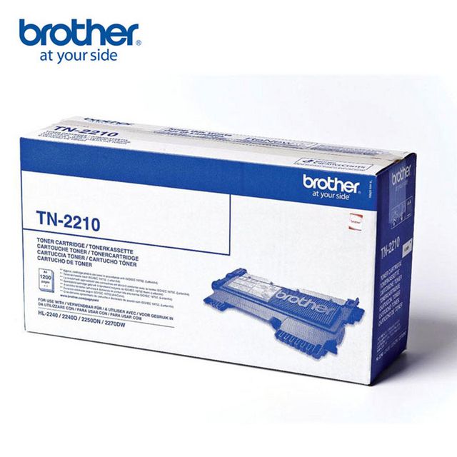 Brother Toner, TN-2210, svart, singelförpackning | Toner och bläck - Tonerkassetter - Toner Brother | Kontorsexperten