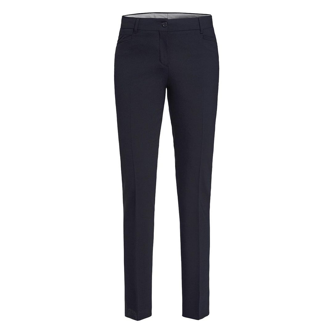 TEXSTAR Kostymbyxa VP14 str dam marin 46 | Yrkeskläder - Uniform - Byxor | Kontorsexperten