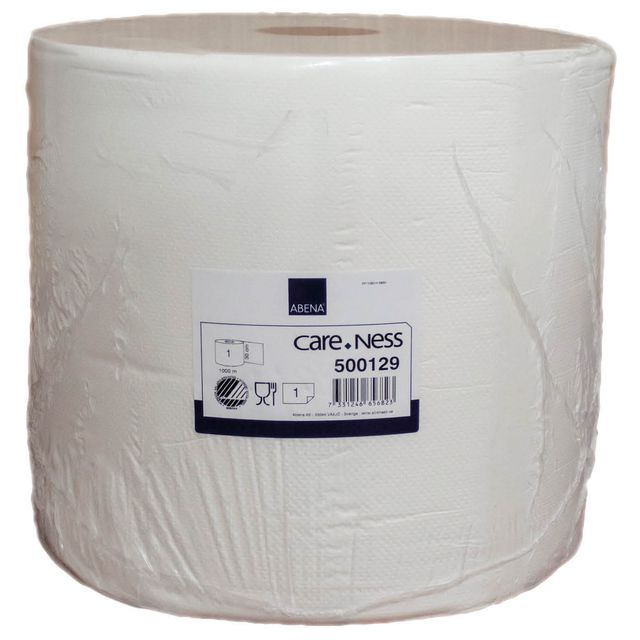 ABENA Papperstorkdukar, CareNess, 295 mm x 1000 m, vit | Städ och hygien - Toalettpapper och torkpapper - Industritork | Kontorsexperten