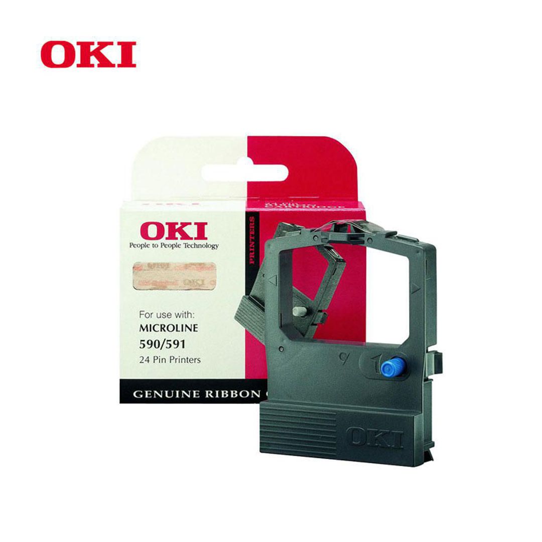 OKI Färgband, svart, 01126301 | Toner och bläck - Färg- och Raderband - Färgband OKI | Kontorsexperten