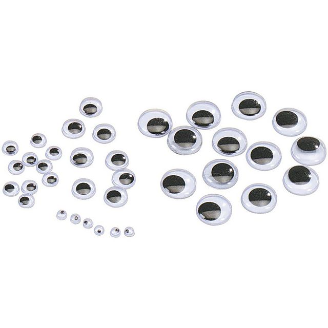 PLAYBOX Plastögon 200/fp | Skola och förskola - Hobbymaterial - Pyssel - Ögon | Kontorsexperten