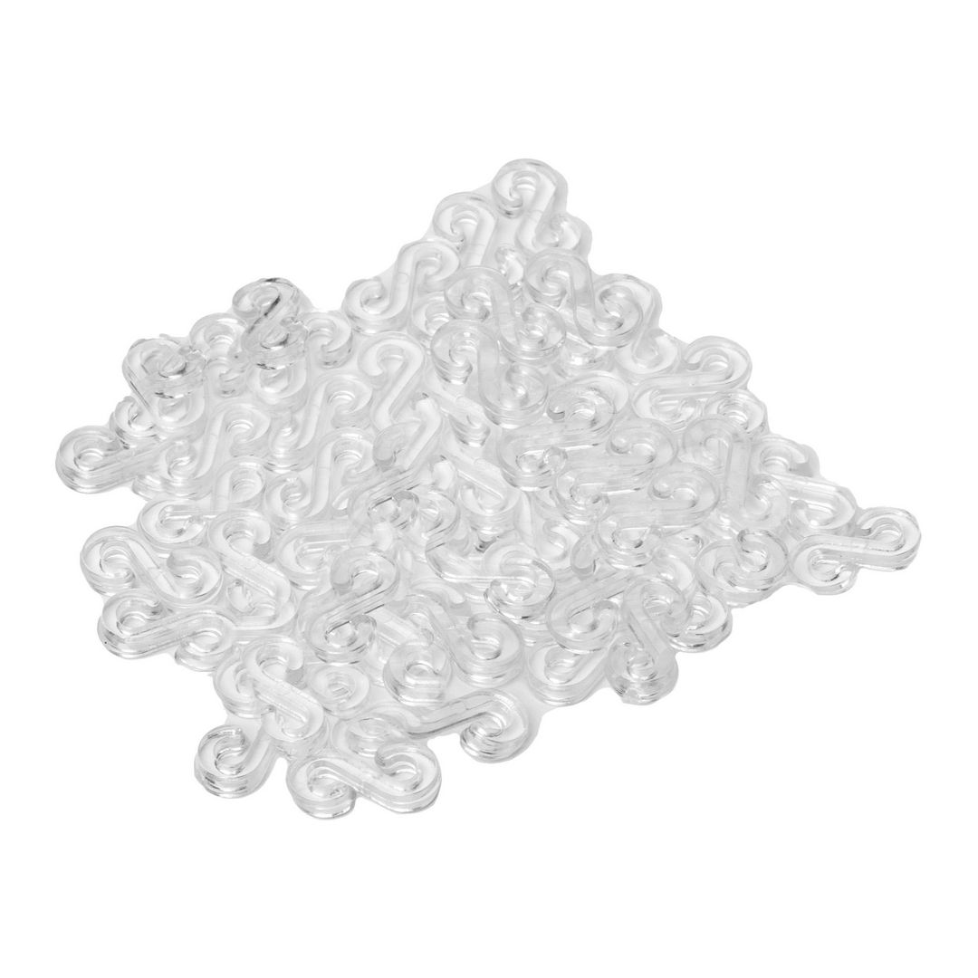 Plastclips S-krok 60/fp | Skola och förskola - Hobbymaterial - Lås, hakar, öglor och ringar | Kontorsexperten
