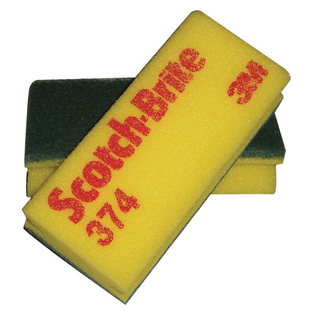 SCOTCH-BRITE Rengöringssvamp grön70x150mm | Städ och hygien - Städredskap - Svampar och skurblock | Kontorsexperten