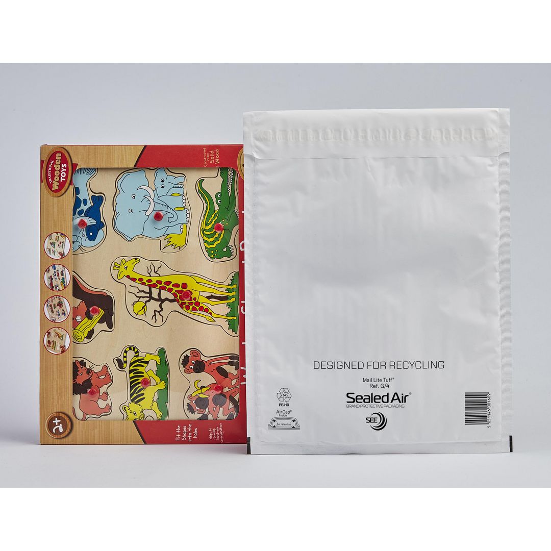 MAIL LITE Bubbelpåse G/4 240x330mm självhäftande 50/fp | Emballage och lagerutrustning - Kuvert och postemballage - Bubbelpåsar | Kontorsexperten