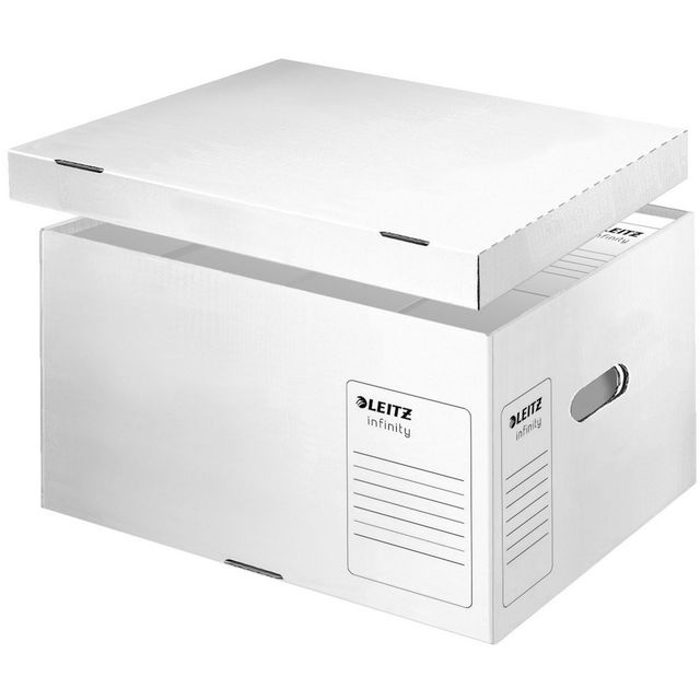 LEITZ Förvaringsbox Infinity FSC L | Kontorsmaterial - Arkivering och kontorsförvaring - Arkivkartonger och boxar | Kontorsexperten