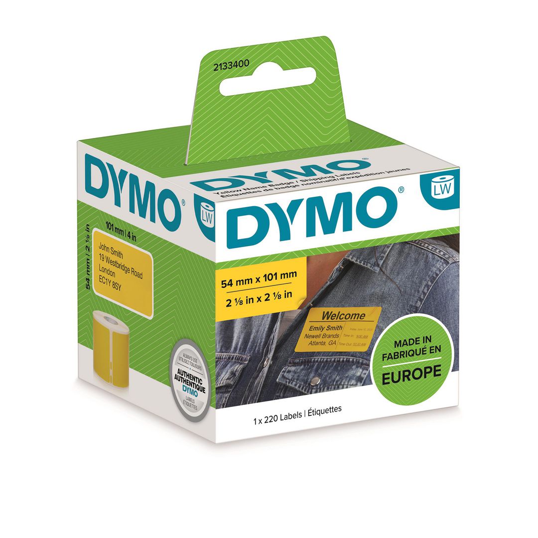 DYMO Etikett LW 54x101mm 220/fp | Kontorsmaskiner - Etikettskrivare och etiketter - Etiketter - Dymo | Kontorsexperten
