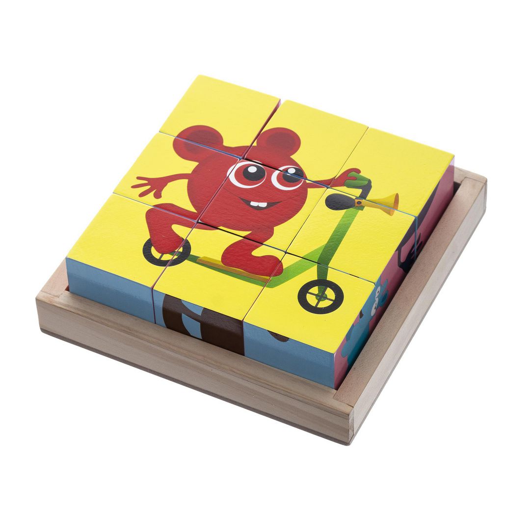 Babblarna Klosspussel, 9bitar | Skola och förskola - Lekmaterial - Pussel - Askpussel | Kontorsexperten