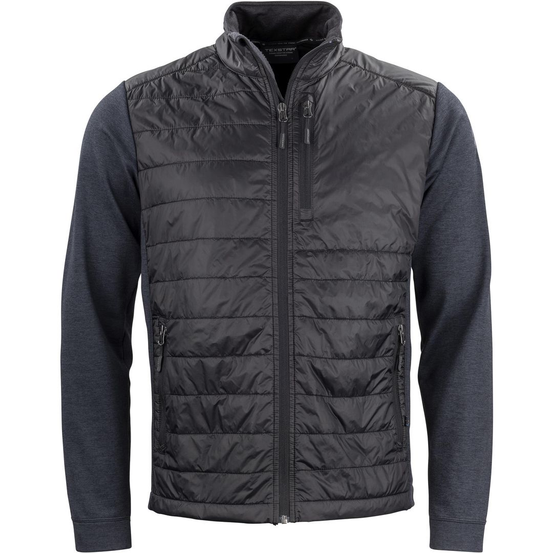 TEXSTAR Hybridjacka FJ74 svart/marin XS | Arbetskläder - Arbetsjackor - Skal- och funktionsjackor | Kontorsexperten