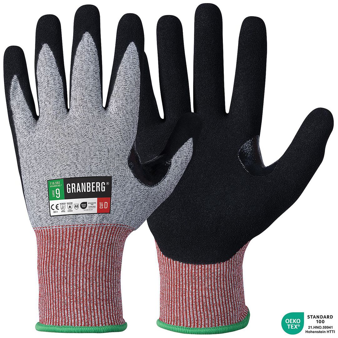 GRANBERG Skärskyddshandske 592 D pekskärm 11 | Skyddsutrustning - Skyddshandskar - Skär- och stickskyddshandskar | Kontorsexperten