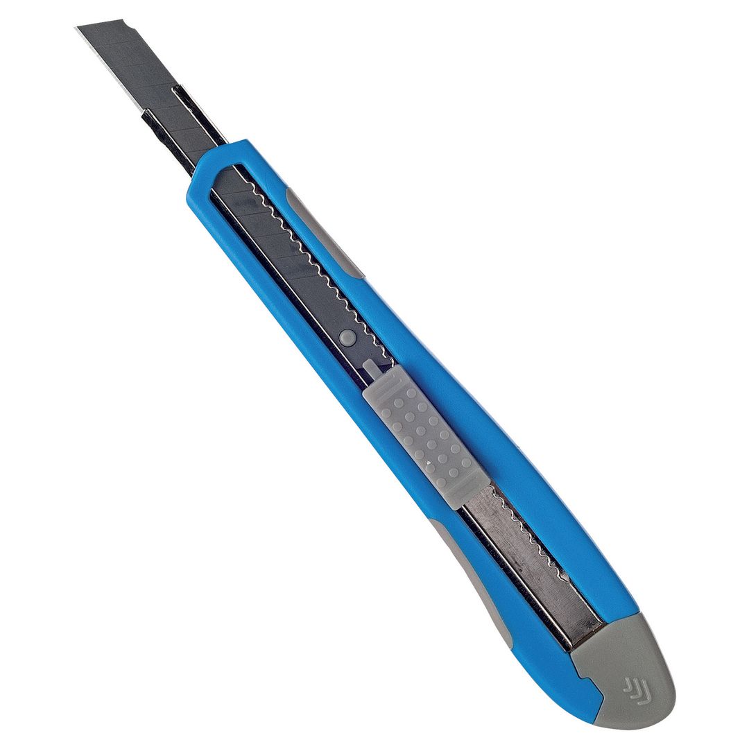 Lyreco Brytkniv 9 mm blå | Skyddsutrustning - Säkerhetsknivar - Knivar | Kontorsexperten