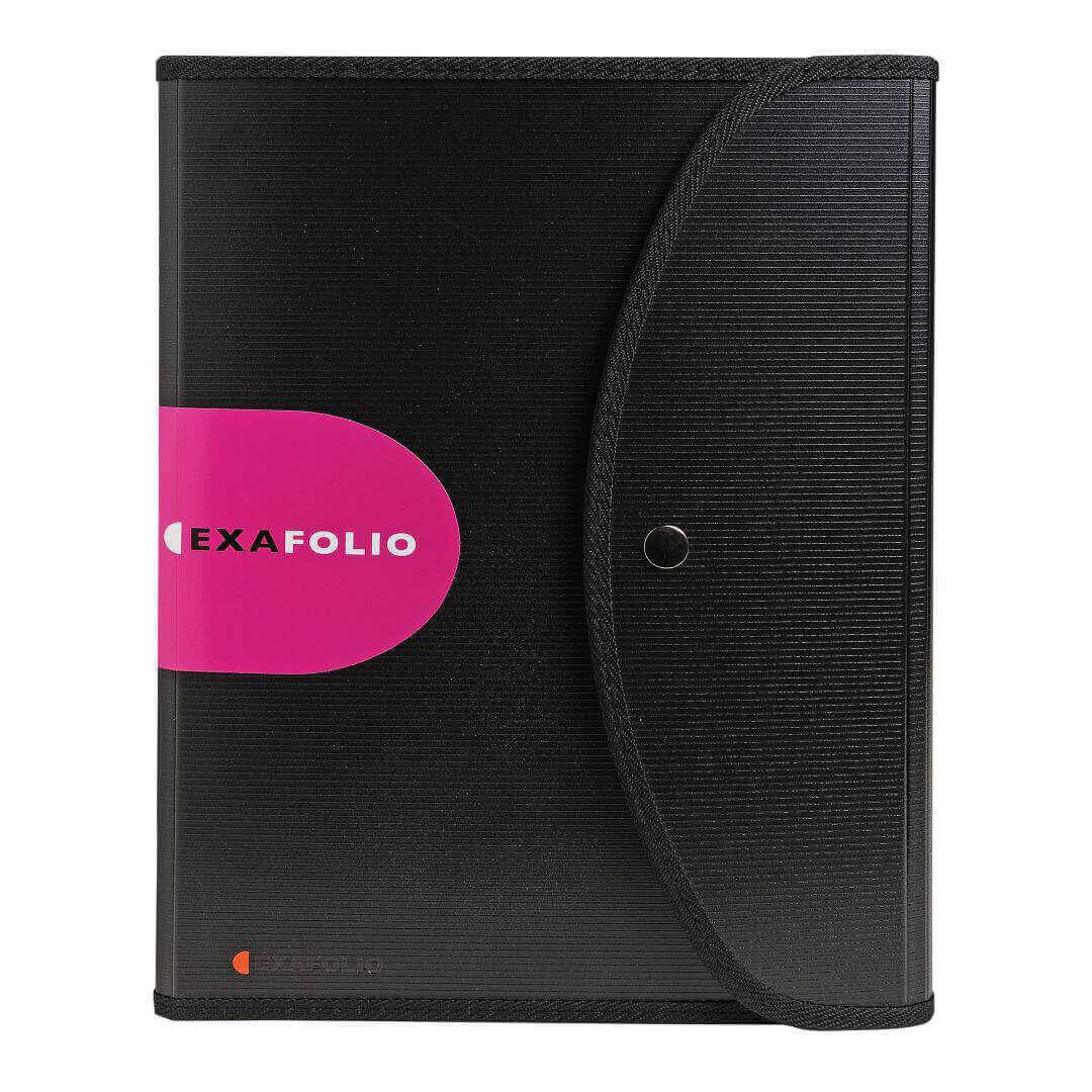 EXACOMPTA Sorteringsmapp, Exafolio Exactive®, med utdragbar mapp och anteckningsblock, 200 ark med A4-papper, 6 fack, 255 x 335 mm, polypropylen, | Kontorsmaterial - Mappar och plastfickor - Sorteringsmappar | Kontorsexperten