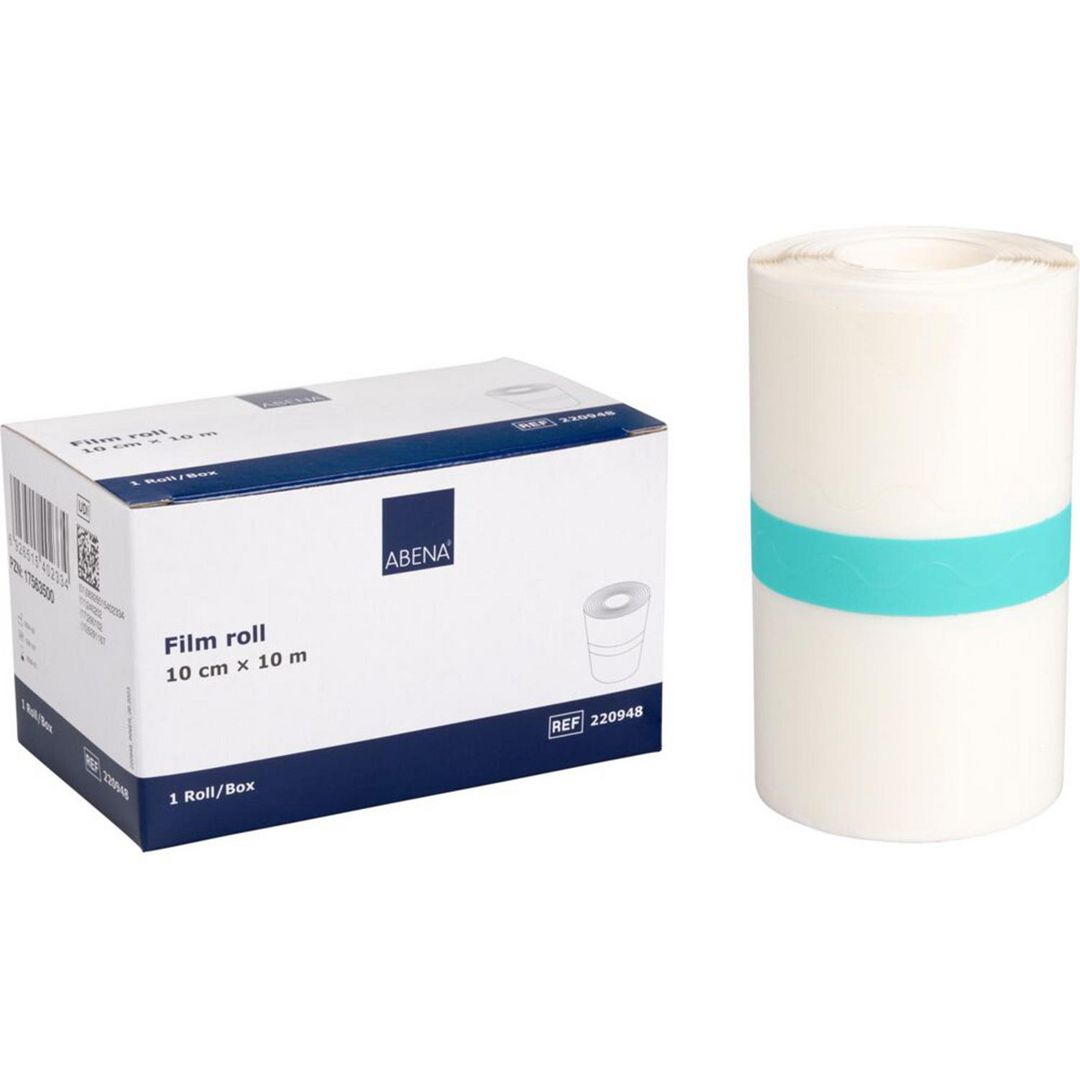 ABENA Filmförband 10cmx10m | Sjukvård och omsorg - Förband och fixering - Filmförband | Kontorsexperten