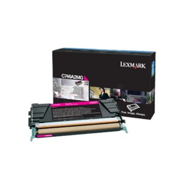 LEXMARK Toner C746A3MG Magenta | Toner och bläck - Tonerkassetter - Toner Lexmark | Kontorsexperten