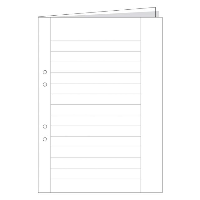 Provskrivp. A3 linj 18 mm vikt 250/fp | Skola och förskola - Förbrukning skola häften - Provskrivningspapper | Kontorsexperten