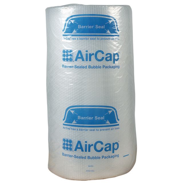 AIRCAP Bubbelplast 2 lager 1,5x150m | Emballage och lagerutrustning - Stötdämpande - Bubbelplast | Kontorsexperten
