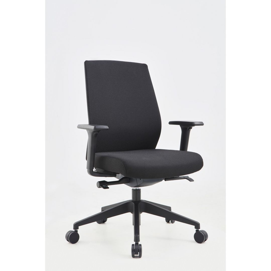 LYRECO Kontorsstol Phoenix synk svart | Kontorsmöbler och inredning - Stolar och sittmöbler - Kontorsstolar | Kontorsexperten