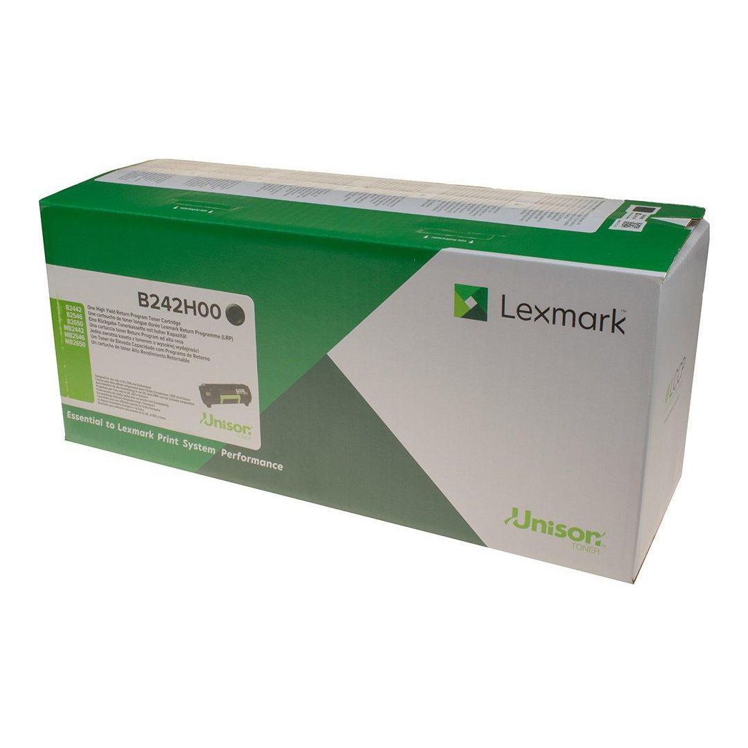 LEXMARK Toner B242H00 Svart | Toner och bläck - Tonerkassetter - Toner Lexmark | Kontorsexperten
