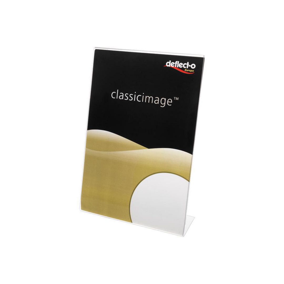 DEFLECTO Informationsställ acryl A6 lutande | Kontorsmöbler och inredning - Tavlor ställ och ramar - Informationsställ | Kontorsexperten
