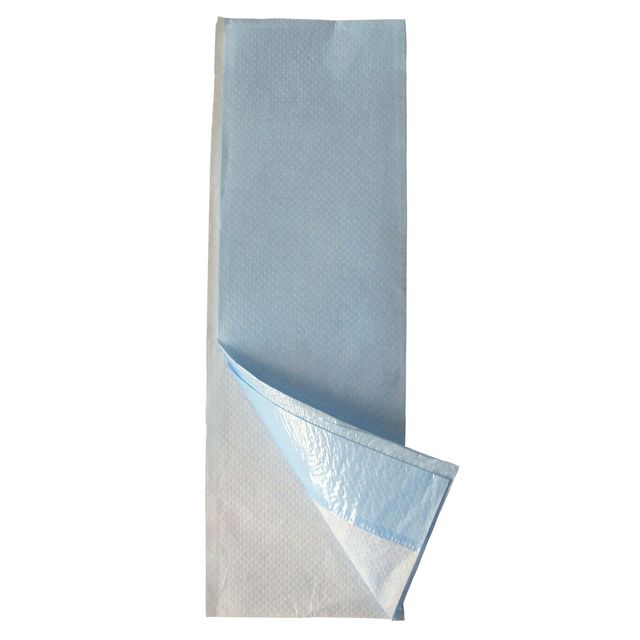 ABENA Skötunderlägg vit/blå 37x50cm 150/fp | Sjukvård och omsorg - Kläder och drapering - Säng- och hygienskydd | Kontorsexperten