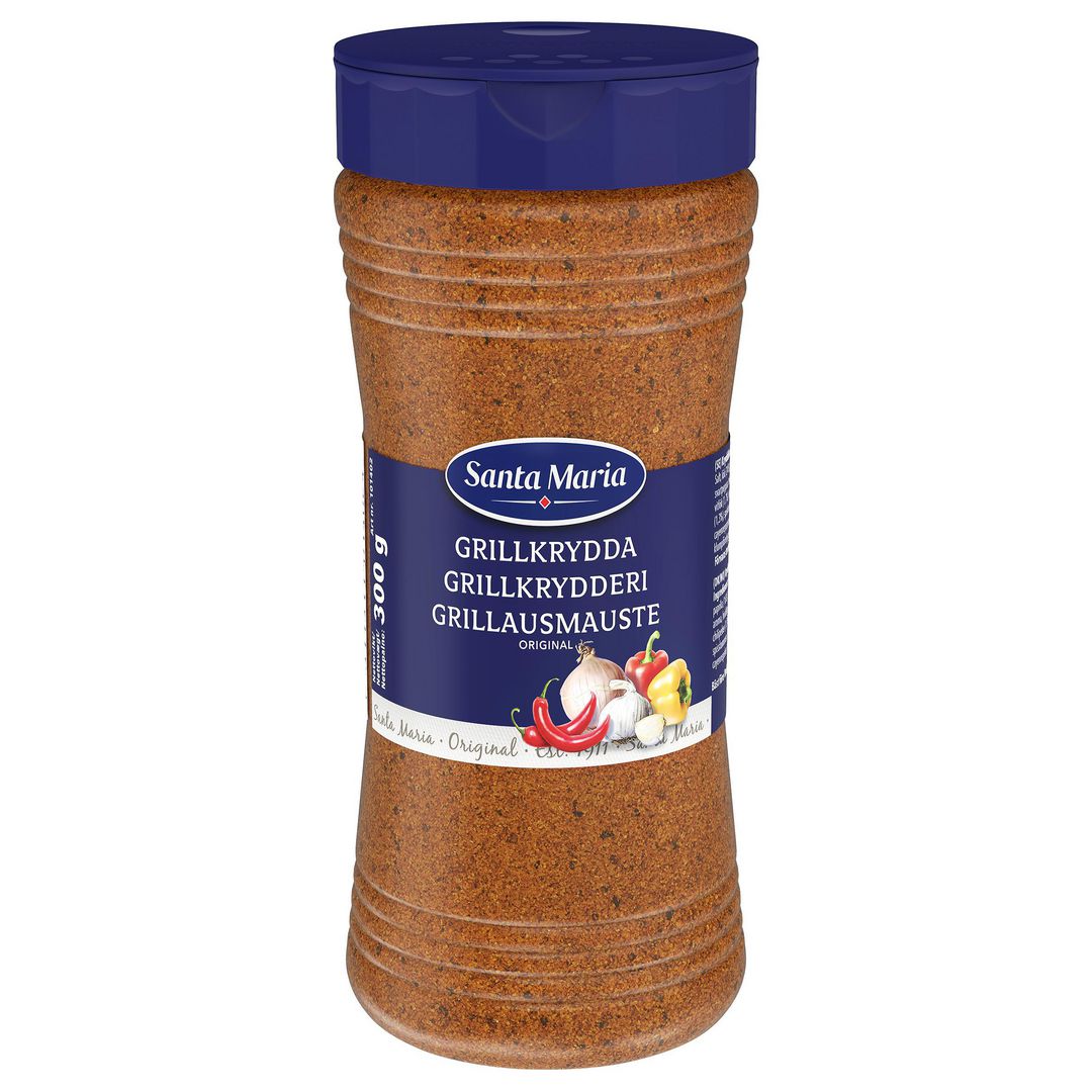 SANTA MARIA Grillkrydda 300g | Kök och servering - Ätbart - Socker kryddor och salt | Kontorsexperten